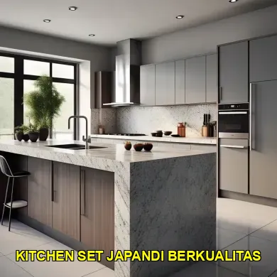 Kitchen Set Japandi Elegan dan Fungsional untuk Dapur Modern